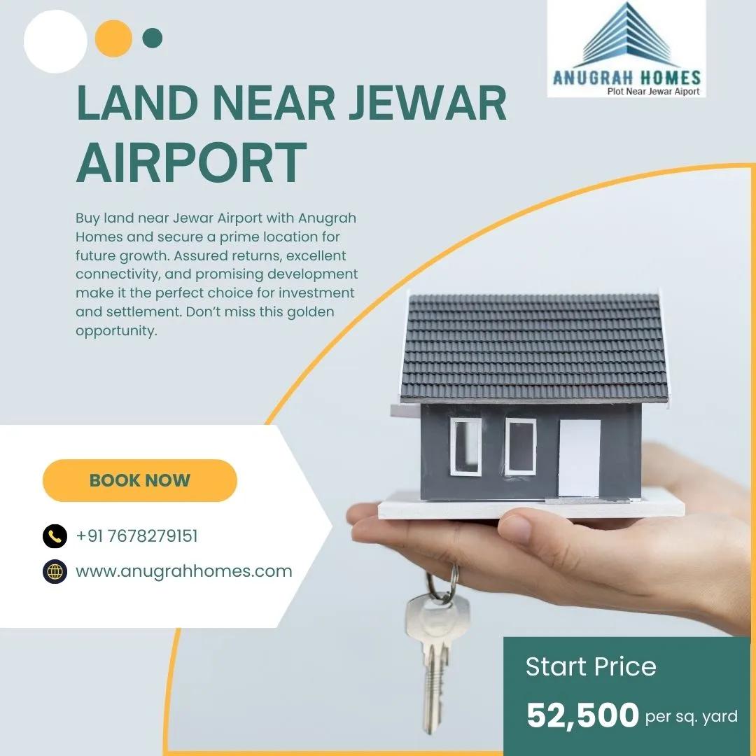 land near jewar airport